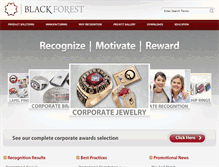 Tablet Screenshot of blackforestltd.com